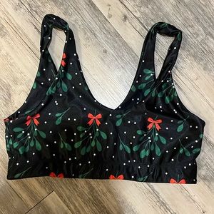 Goldsheep Holiday sports bra